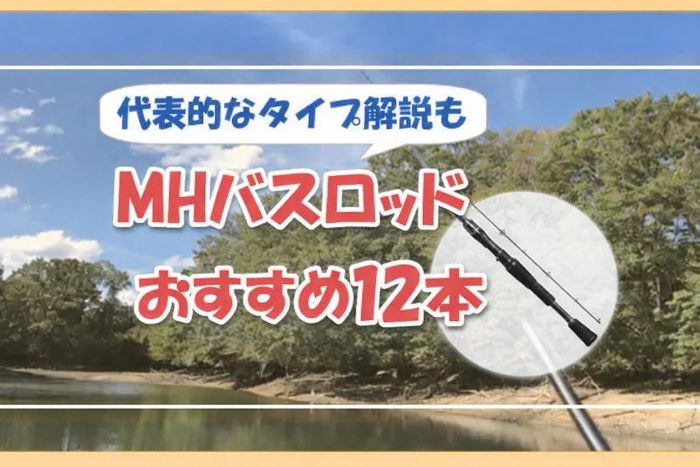 MHバスロッドおすすめ12本／代表的なタイプ解説も